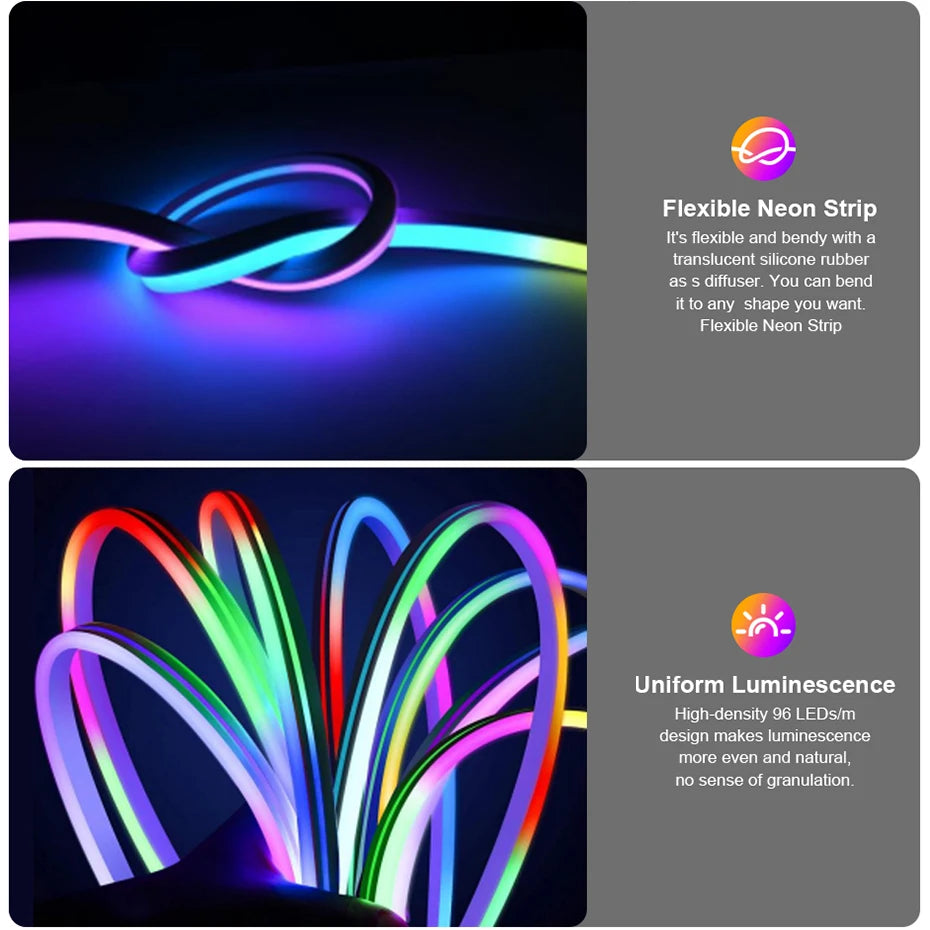 Waterproof RGB Neon LED Strip Light
