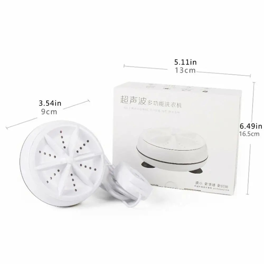 Portable Turbine Ultrasonic Washing Machine