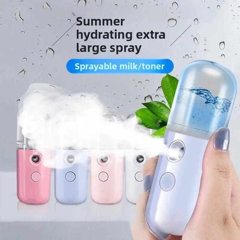 USB Rechargeable Mini Facial Steamer