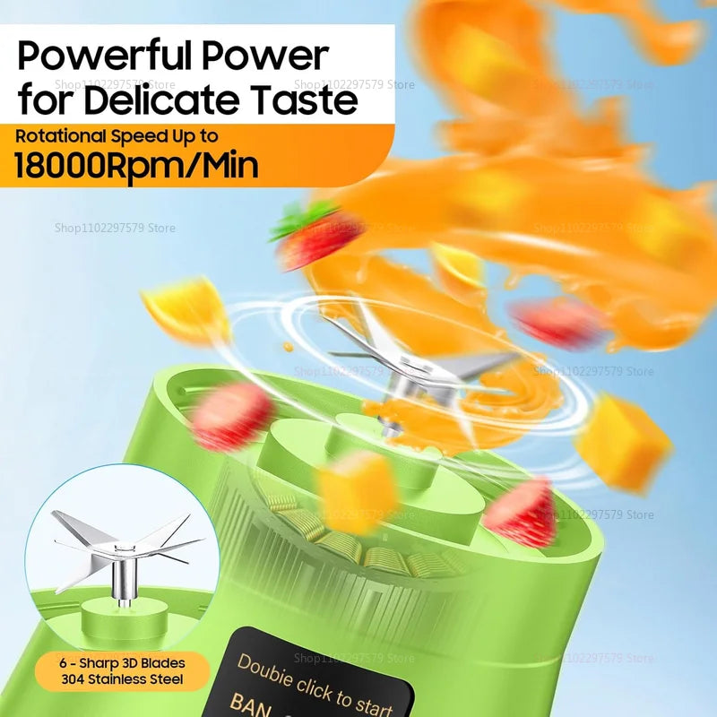 Mini Portable USB Blender