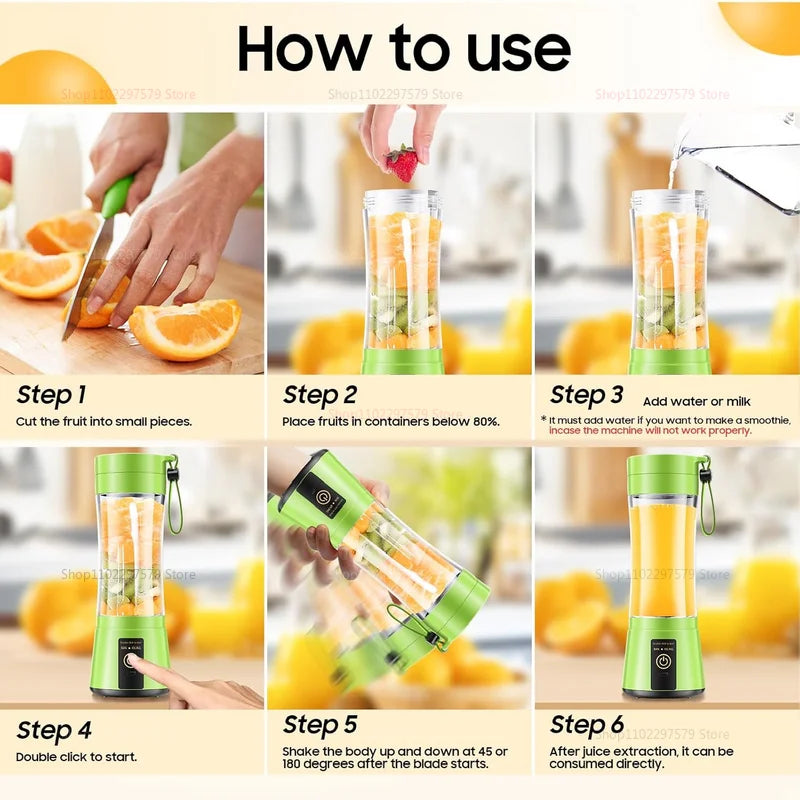 Mini Portable USB Blender