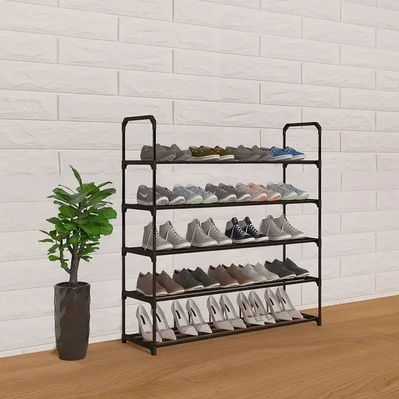 5 Layer Stainless Steel Layer Shoe Rack