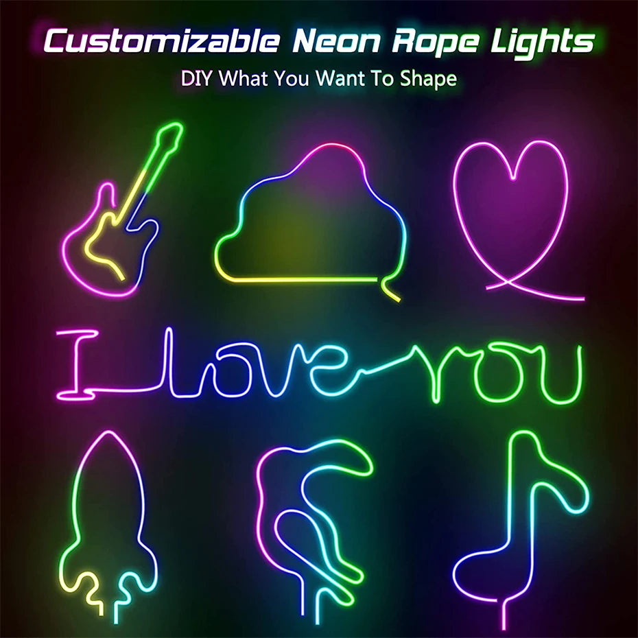 Waterproof RGB Neon LED Strip Light