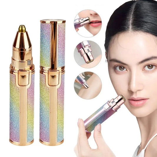 💖 2 in 1 Electric Epilator &amp; Eyebrow Trimmer for Women