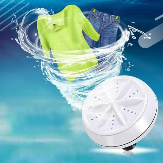 Portable Turbine Ultrasonic Washing Machine