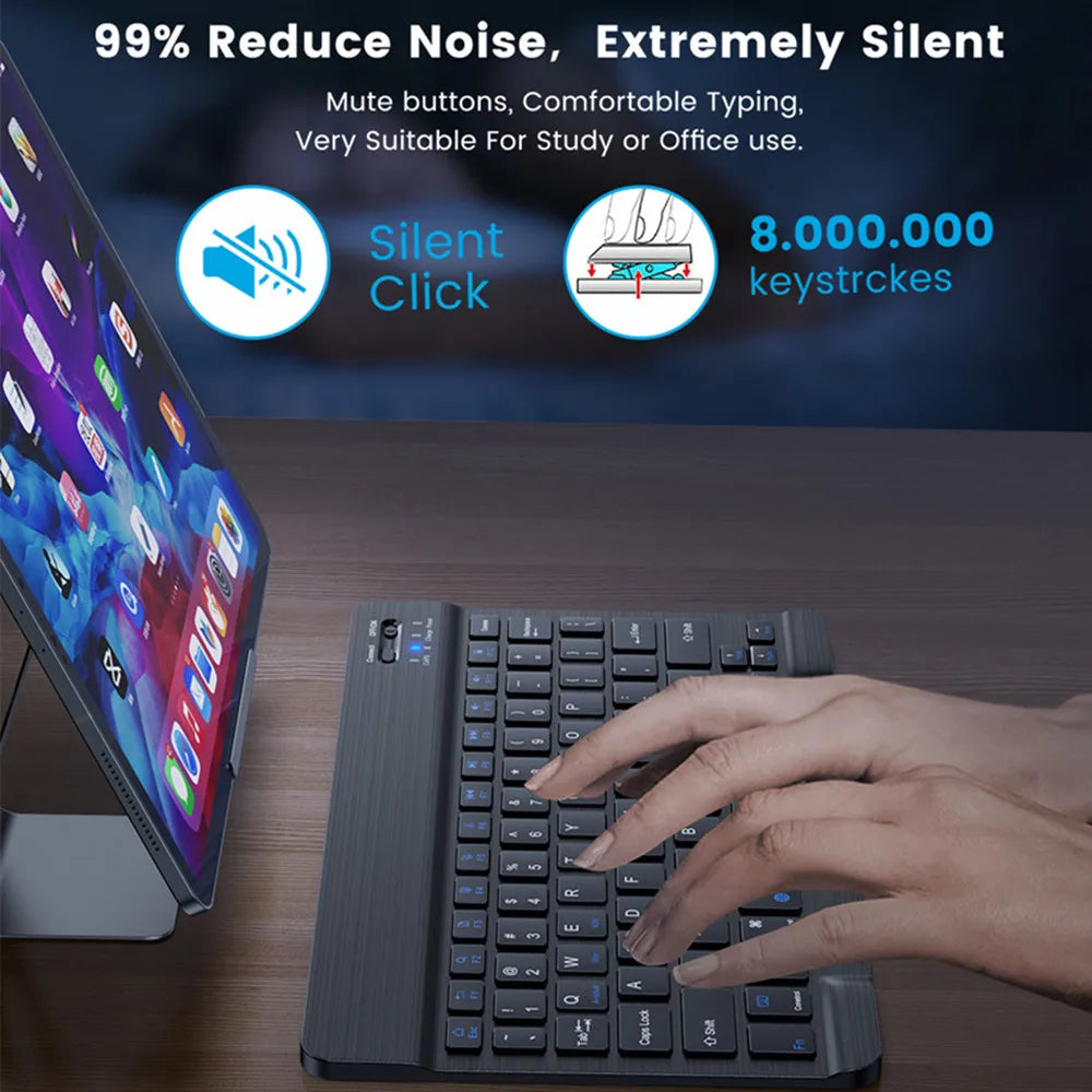 Wireless Bluetooth Keyboard & Mouse