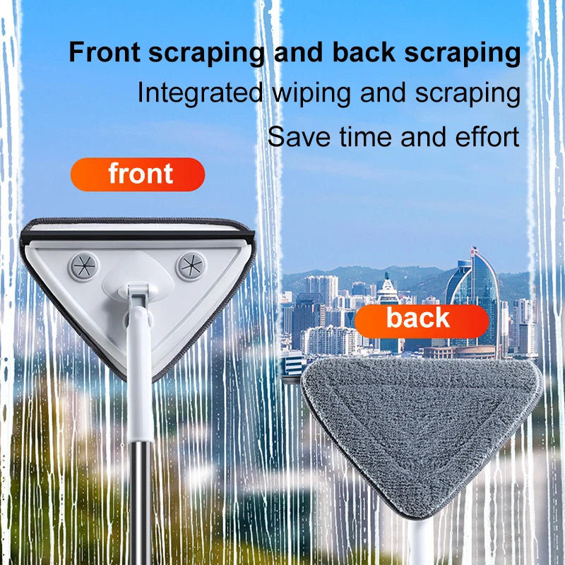 Triangular Glass Window Cleaning Brush