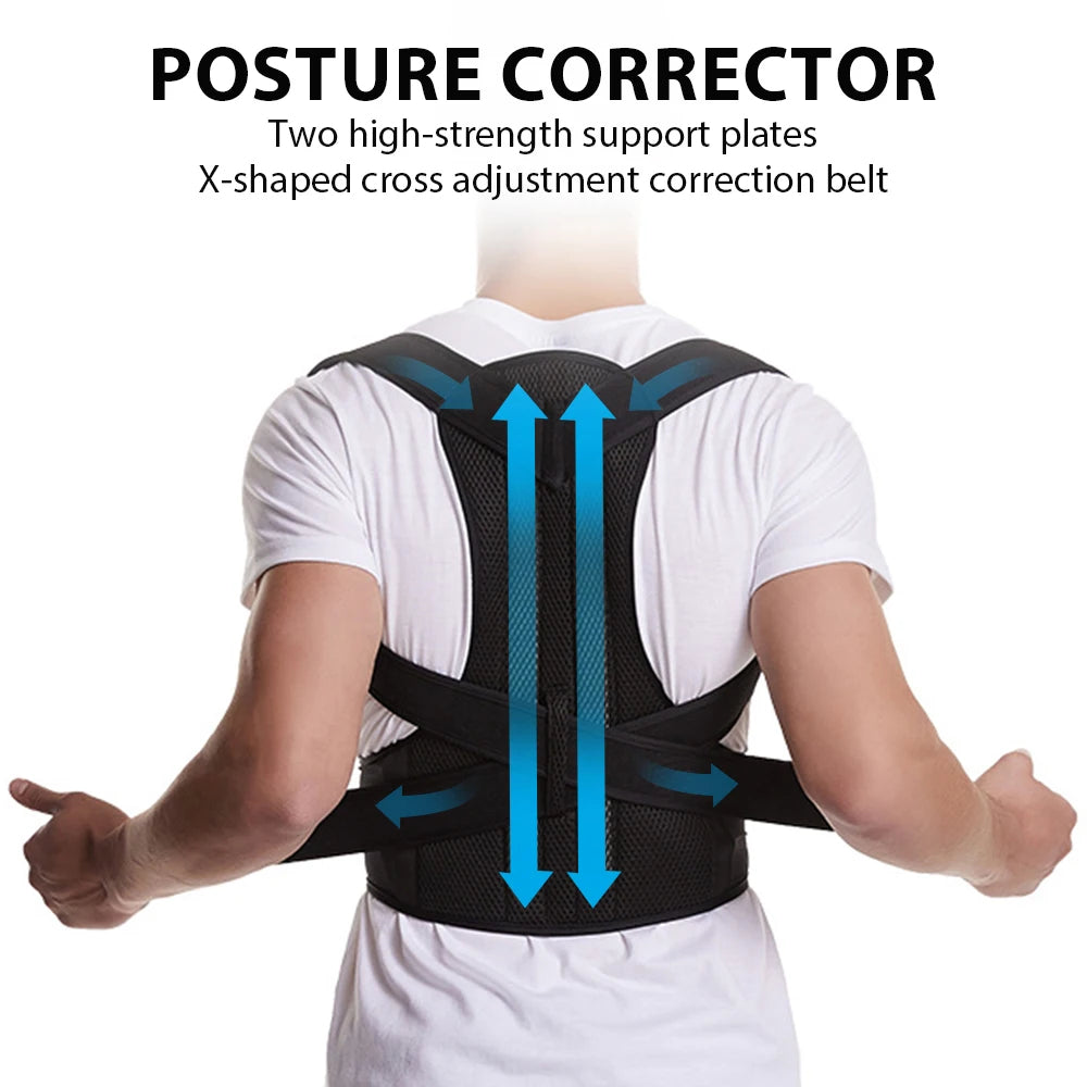 Adjustable Posture Back Belt For Men And Women