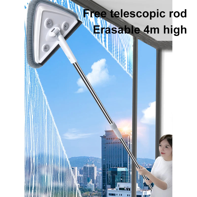 Triangular Glass Window Cleaning Brush
