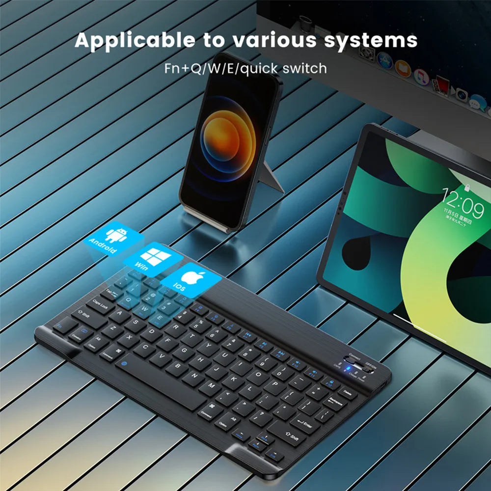 Wireless Bluetooth Keyboard & Mouse