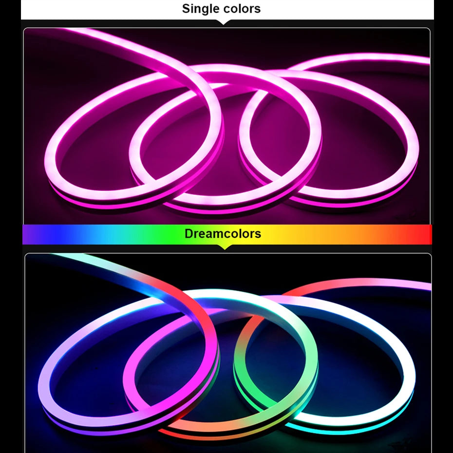 Waterproof RGB Neon LED Strip Light