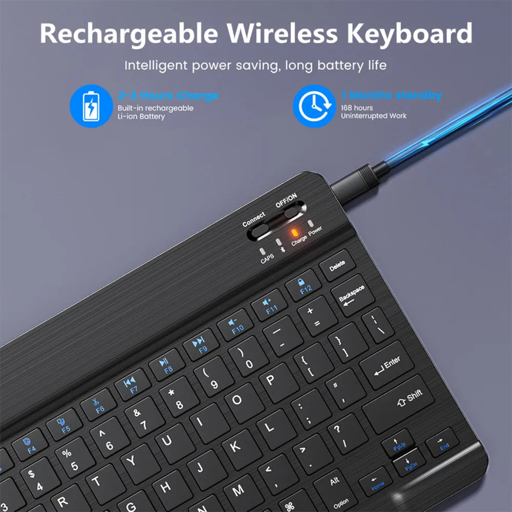 Wireless Bluetooth Keyboard & Mouse