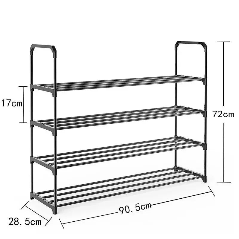 5 Layer Stainless Steel Layer Shoe Rack
