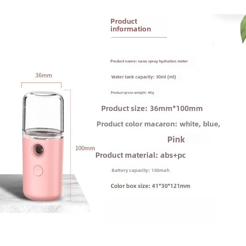USB Rechargeable Mini Facial Steamer